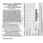 Menards Adjustment Rebate Form 2023 MenardsRebateForms