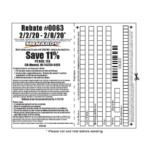 Menards Rebate Form 260 MenardsRebateForms