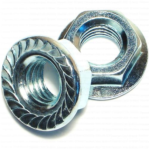 Midwest Fastener 1 2 13 Zinc Serrated Lock Nut 1 Count At Menards 