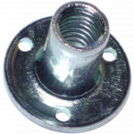 Midwest Fastener 5 16 18 Zinc Brad Hole Tee Nut 1 Count At Menards