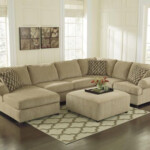 Mocha Chenille Sectional With Chaise At Menards Sectional Sofa With