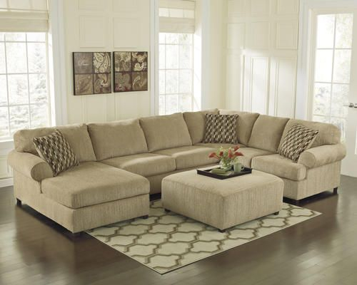 Mocha Chenille Sectional With Chaise At Menards Sectional Sofa With 