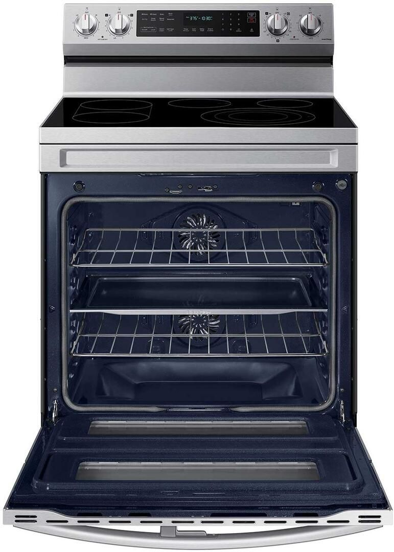 NE63A6751SS Samsung 30 Smart Freestanding Electric Range With Air Fry 