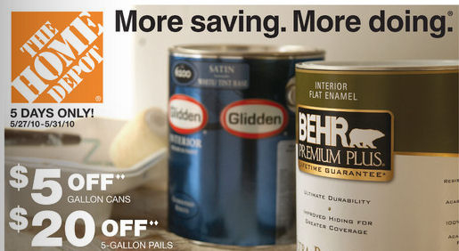 Paint Rebates At Lowes Home Depot 