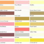 Pratt And Lambert Colors House Paint Color Chart Chip Sample