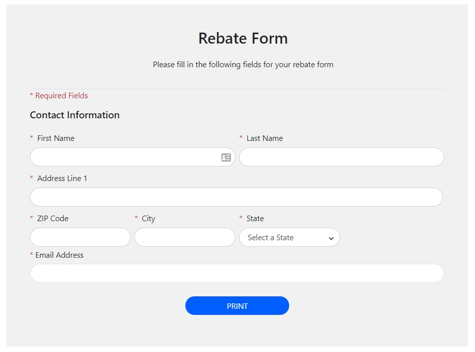 Printable Menards Rebate Form 2022