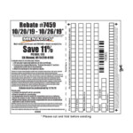 Printable Menards Rebate Form MenardsRebate Form