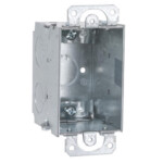 RACO 2 Galvanized Steel Switch Electrical Box At Menards