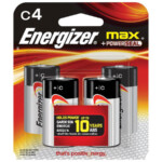 Shop Energizer 4 Pack C Alkaline Battery At Lowes