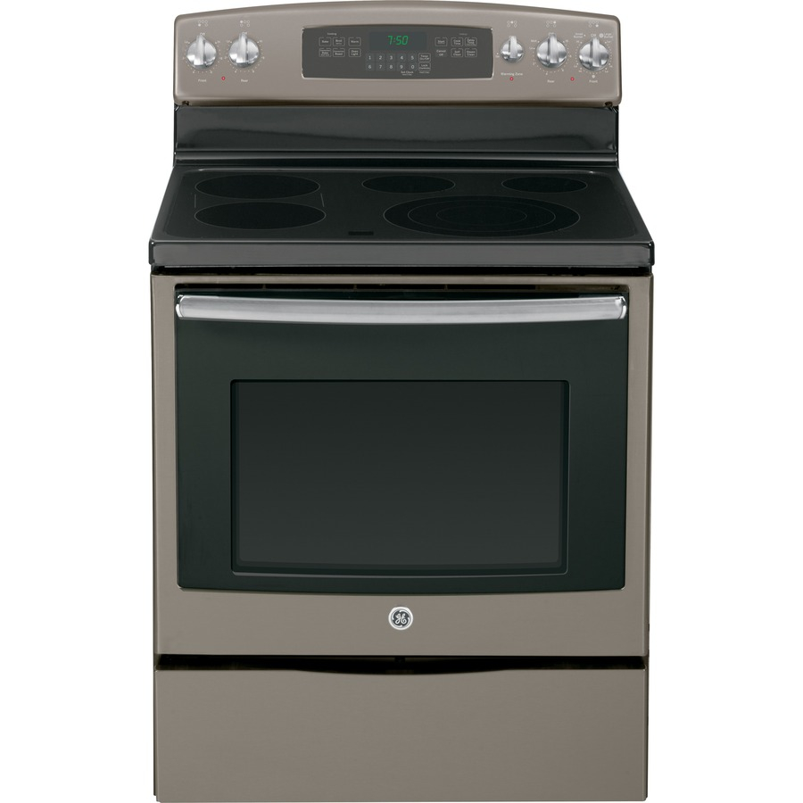 Shop GE Smooth Surface Freestanding 5 Element 5 3 cu Ft Self Cleaning 