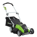 Shop Greenworks 40 Volt 19 in Cordless Electric Push Lawn Mower With