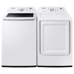 Shop Samsung Self Clean Impeller Top Load Washer Gas Dryer Set At