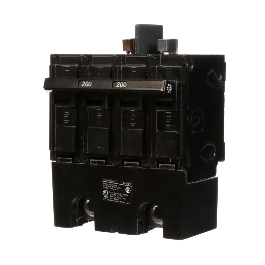 Shop Siemens QP 200 Amp Main Circuit Breaker At Lowes