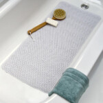 Slip X Solutions 17 X 36 Soft Touch Non Slip Bathtub Mat At Menards