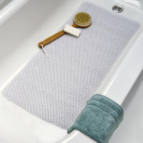 Slip X Solutions 17 X 36 Soft Touch Non Slip Bathtub Mat At Menards 