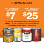 The Home Depot Canada Paint Coupons Receive Up To 25 With Online