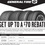 Tire Rebate Printable Rebate Form