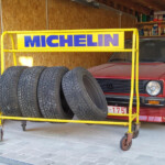 Vintage Michelin Tire Racks For Your Mancave Hyde Falcon