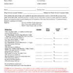 Water Conservation Rebate Program Application Rev 060315 By City Of