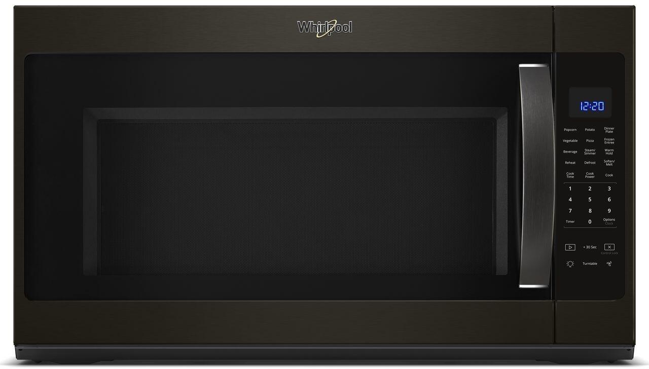 Whirlpool WMH53521HV 30 Inch Black Stainless Steel Over The Range 2 1 