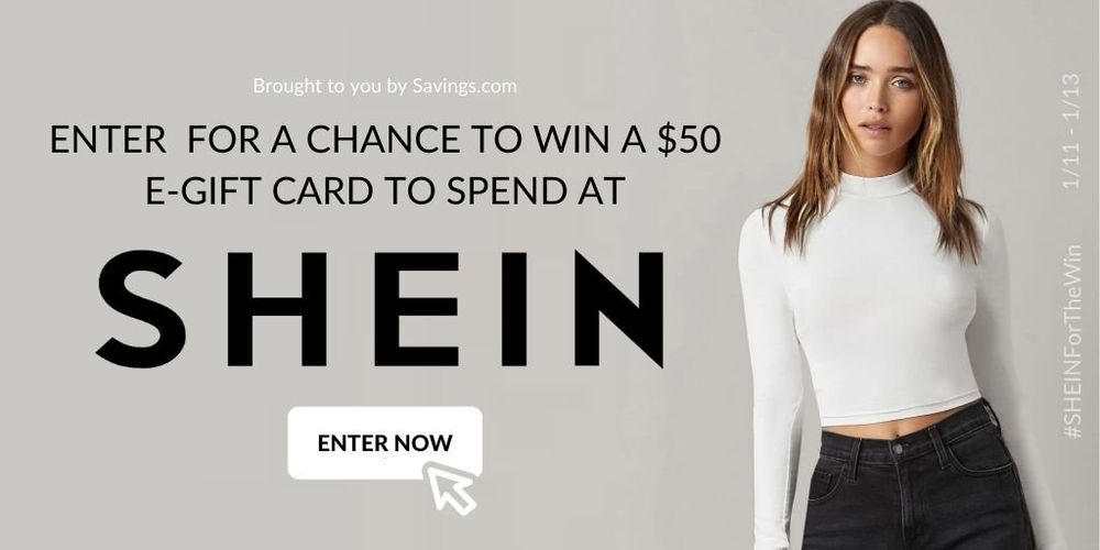 Win A 50 SHEIN EGift Card 