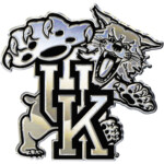 WinCraft Kentucky Wildcats Free Form Chrome Auto Emblem Decal Walmart